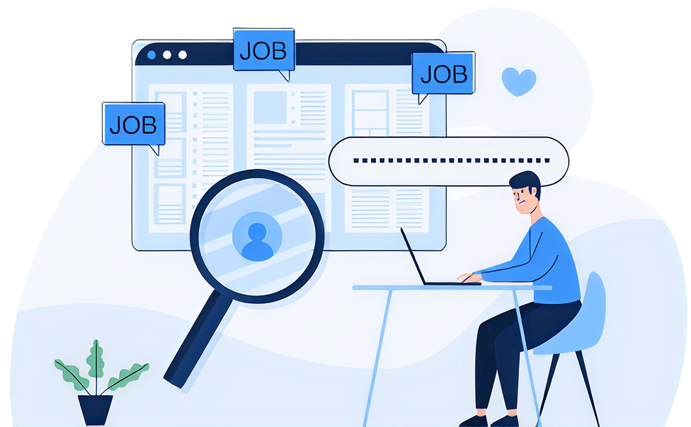 Job opportunities illustration